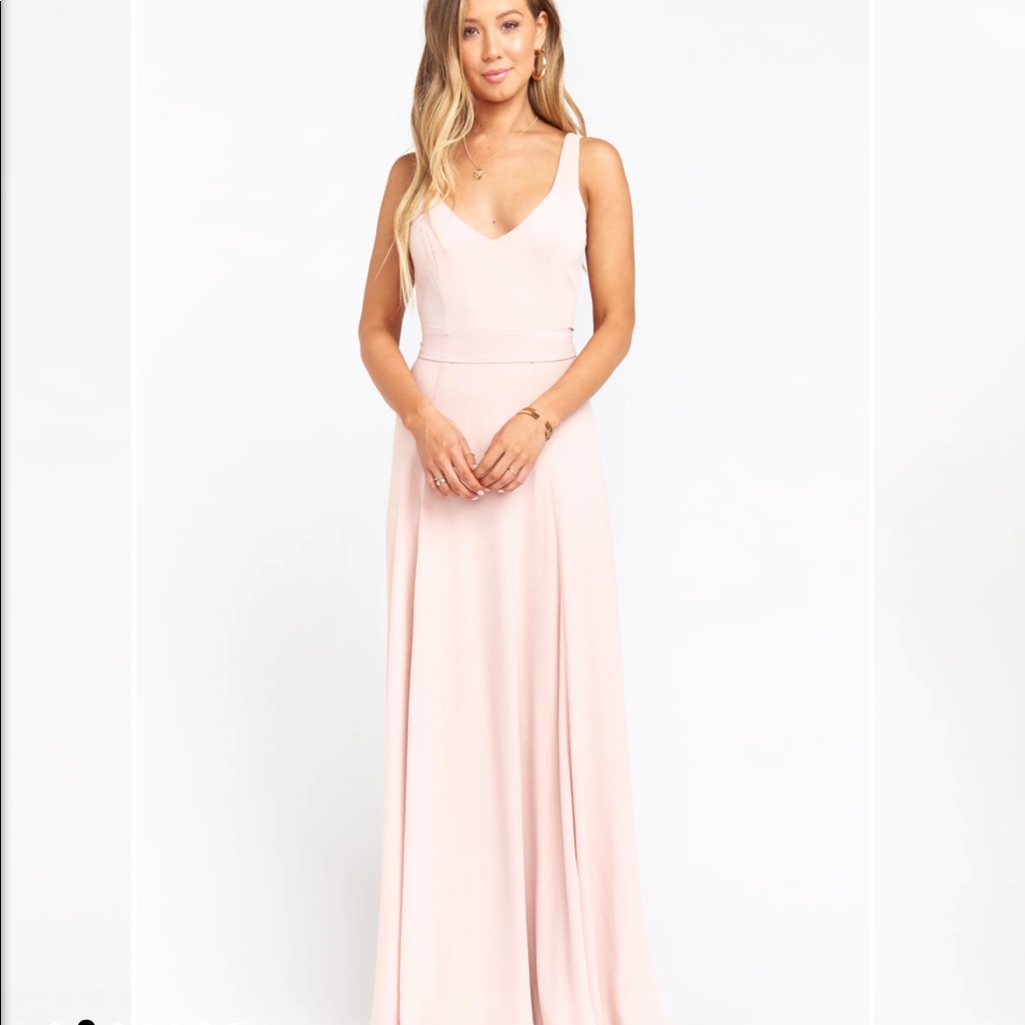 Show Me Your Mumu Blush Maxi Dress